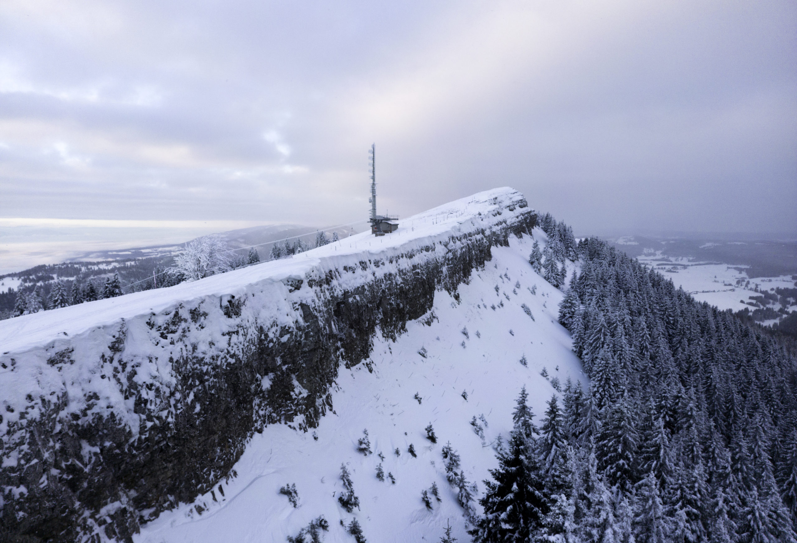 Chasseron en hiver © ADNV - Yanick Turin