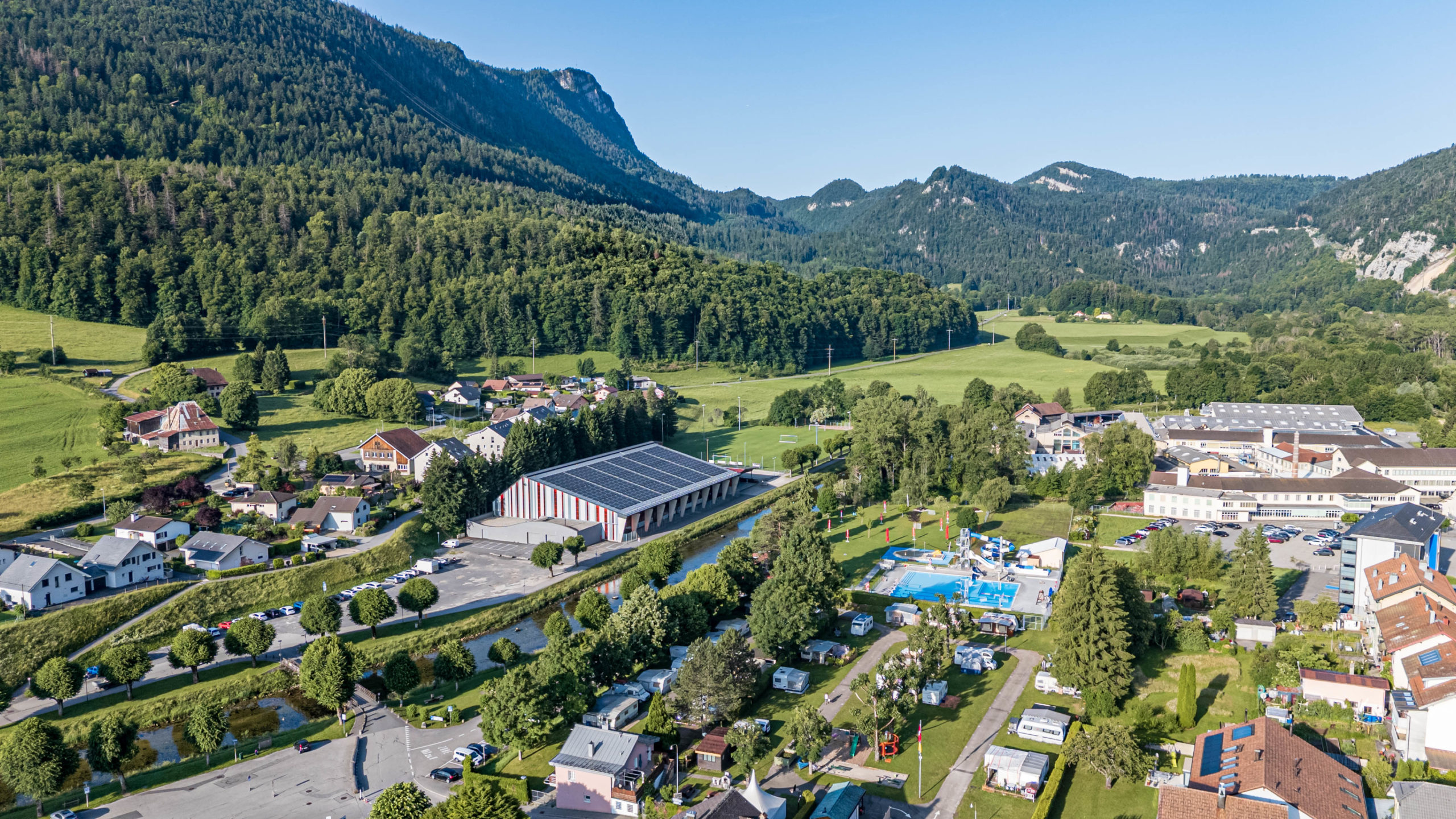 Camping de Vallorbe © ADNV - Lionel Bourgeois